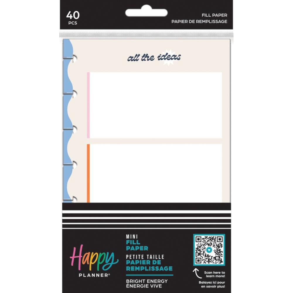 Me & My Big Ideas Happy Planner - Bright Energy Mini Fill Paper — Papermaze