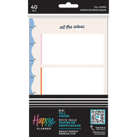 Me & My Big Ideas Happy Planner - Bright Energy Mini Fill Paper