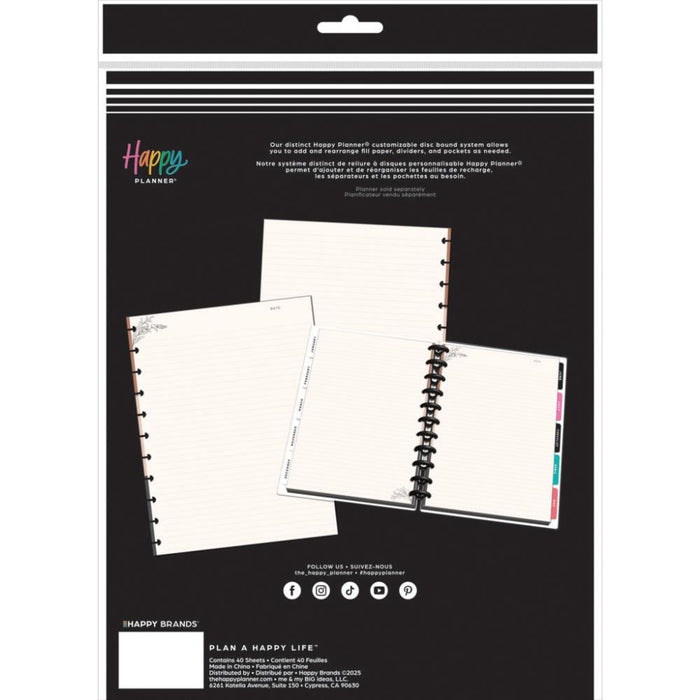 Me & My Big Ideas Happy Planner - Modern Charm Big Fill Paper