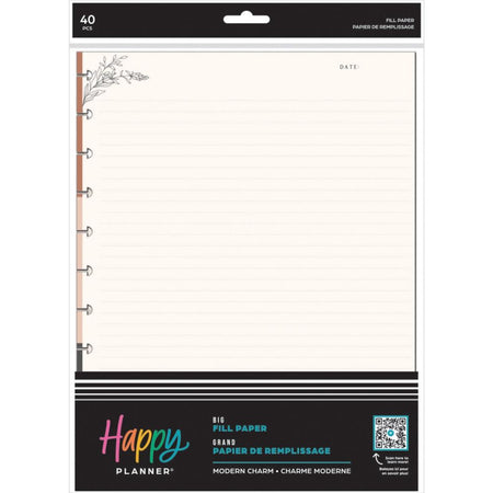 Me & My Big Ideas Happy Planner - Modern Charm Big Fill Paper