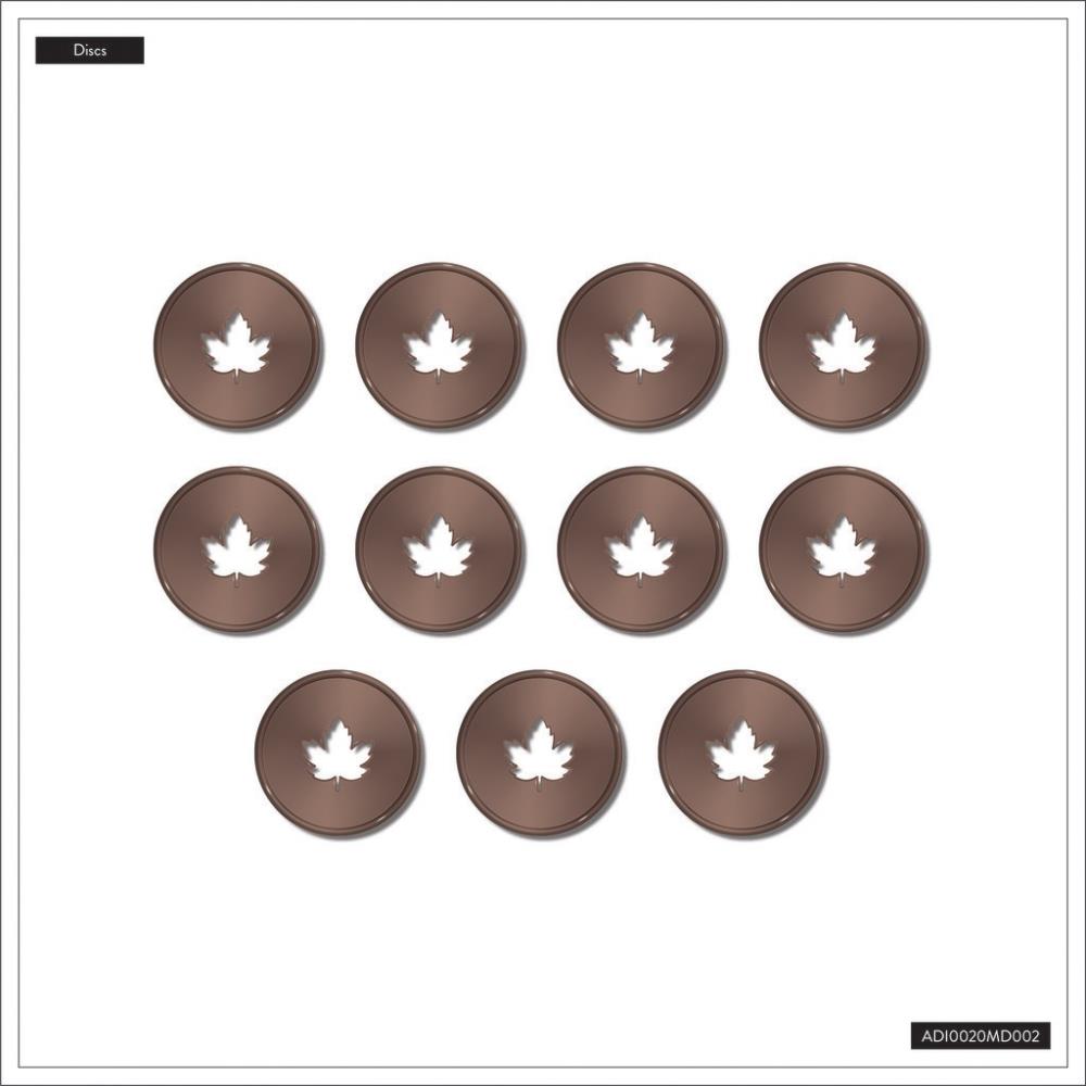 Me & My Big Ideas Happy Planner - Maple Leaf Cutout Disc
