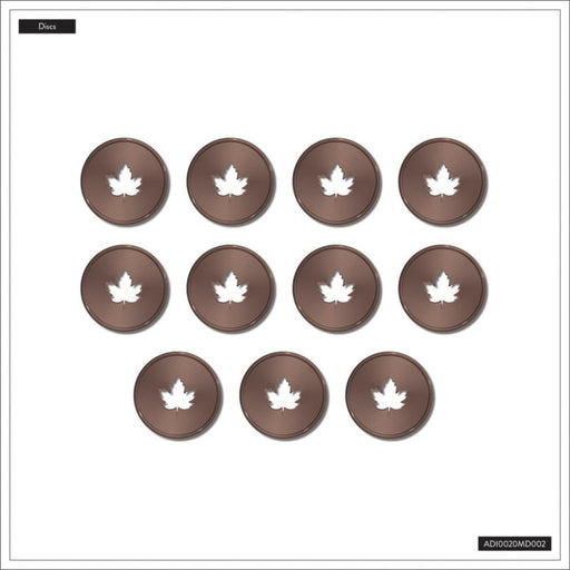 Me & My Big Ideas Happy Planner - Maple Leaf Cutout Disc