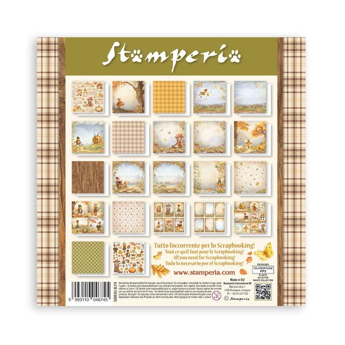 Stamperia Whispering Woods - 12x12 Maxi Paper Pack