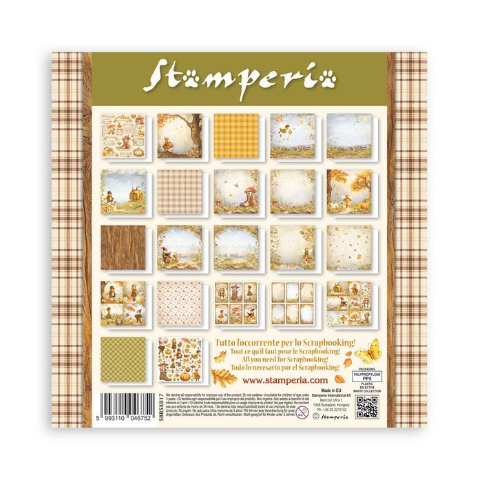 Stamperia Whispering Woods - 8x8 Maxi Paper Pack