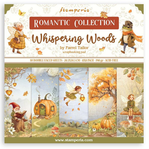 Stamperia Whispering Woods - 8x8 Paper Pack