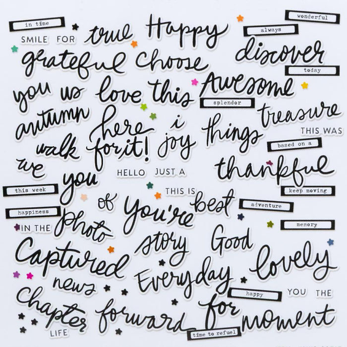 49 & Market Vicki Boutin Curiosities In Willow Grove - Chipboard Bits