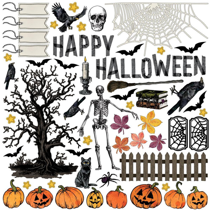 49 & Market Vicki Boutin Curiosities In Willow Grove - Halloween Assortment 12x12 Paper Pack