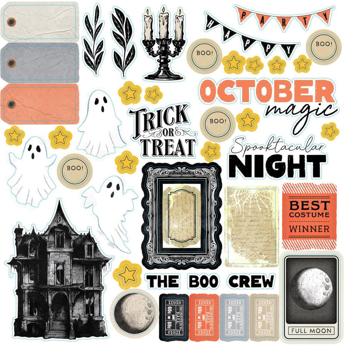 49 & Market Vicki Boutin Curiosities In Willow Grove - Halloween Assortment 12x12 Paper Pack