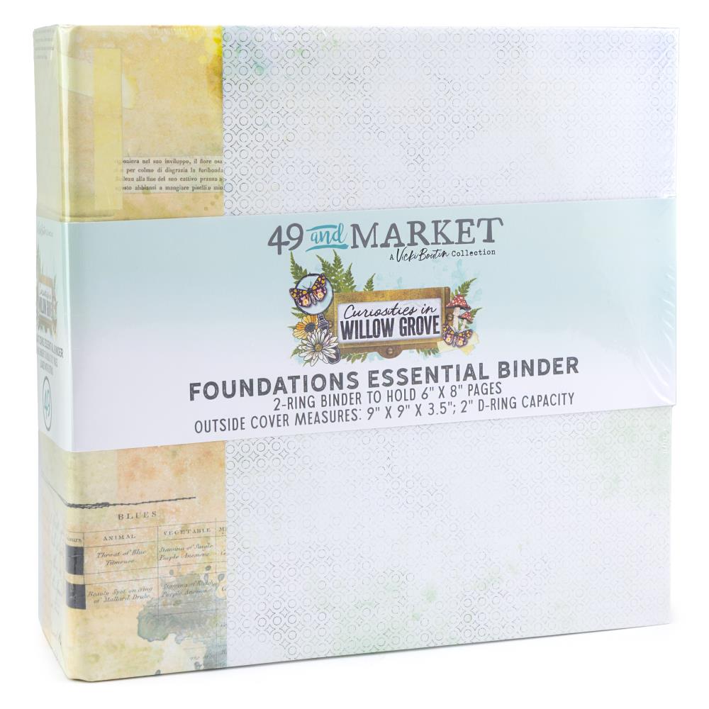 49 & Market Vicki Boutin Curiosities In Willow Grove - Foundations Essential Binder