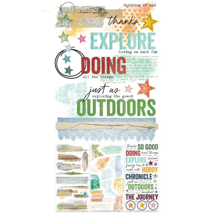 49 & Market Vicki Boutin Curiosities In Willow Grove - Blendable Rub-On Transfers