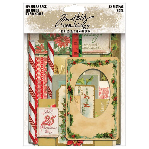 Tim Holtz Idea-ology - Ephemera Pack Christmas 2025