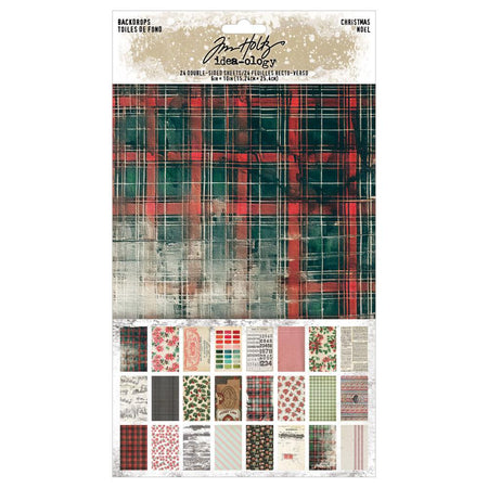 Tim Holtz Idea-ology - Christmas Backdrops 2025