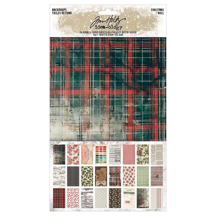 Tim Holtz Idea-ology - Christmas Backdrops 2025