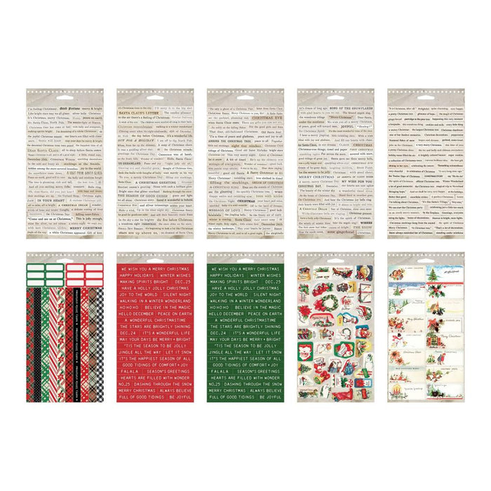 Tim Holtz Idea-Ology - Christmas Sticker Book 2025