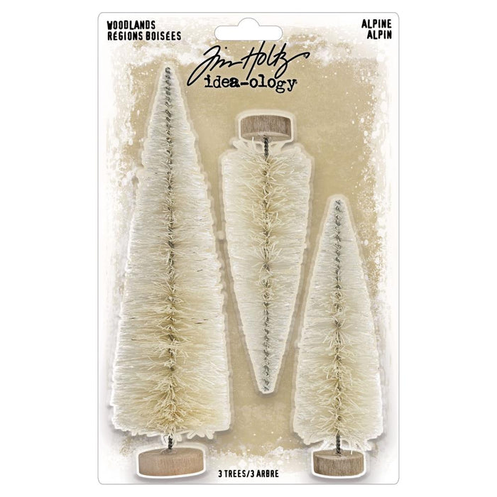 Tim Holtz Idea-Ology - Woodland Tree Alpine Trio