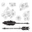 Sizzix Thinlits Die & Stamp Set by 49 & Market - Forces Of Nature