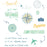 Sizzix Thinlits Die & Stamp Set by 49 & Market - Wanderlust Explorer