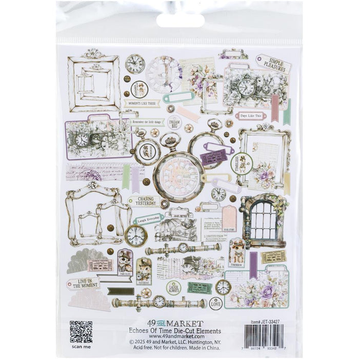 49 & Market Echoes Of Time - Die Cut Elements
