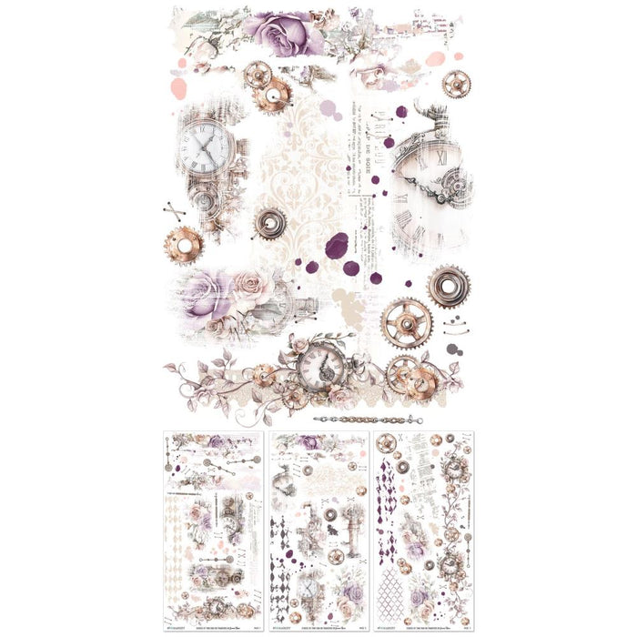 49 & Market Echoes Of Time - Rub-On Transfers