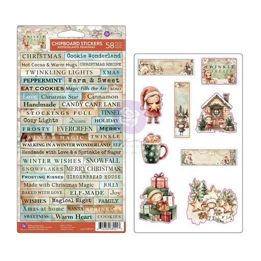 Prima Twinkle & Treats - Chipboard Stickers