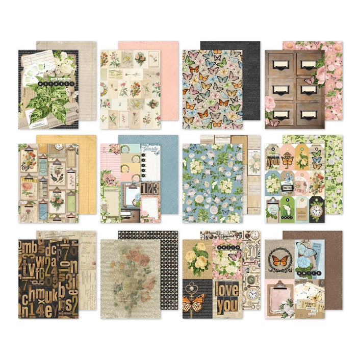 Simple Stories Simple Vintage Junk Drawer - 6x8 Paper Pad