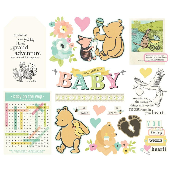 Simple Stories Say Cheese Classic Pooh Baby - Big Bits & Pieces