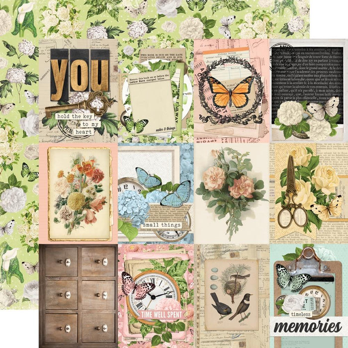 Simple Stories Simple Vintage Junk Drawer - 3x4 Elements