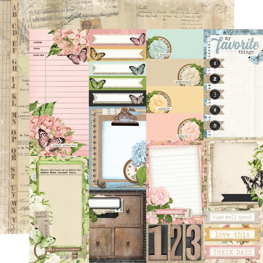 Simple Stories Simple Vintage Junk Drawer - Journal Elements