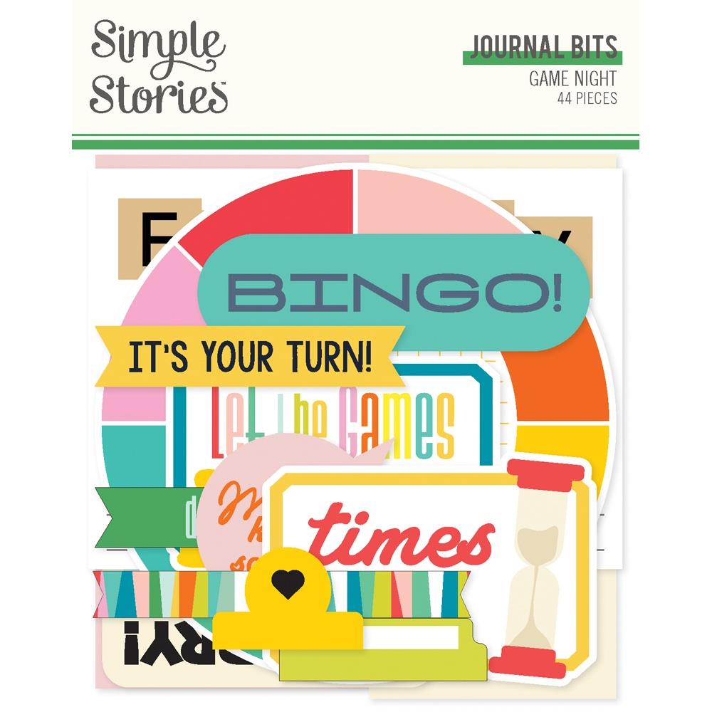 Simple Stories Game Night - Journal Bits & Pieces