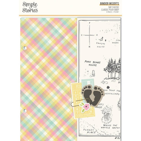 Simple Stories Say Cheese Classic Pooh Baby - Binder Inserts