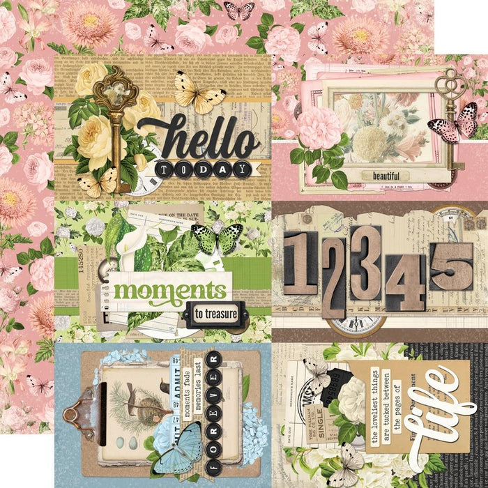 Simple Stories Simple Vintage Junk Drawer - 4x6 Elements