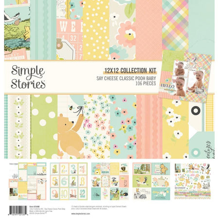 Simple Stories Say Cheese Classic Pooh Baby - 12x12 Collection Kit