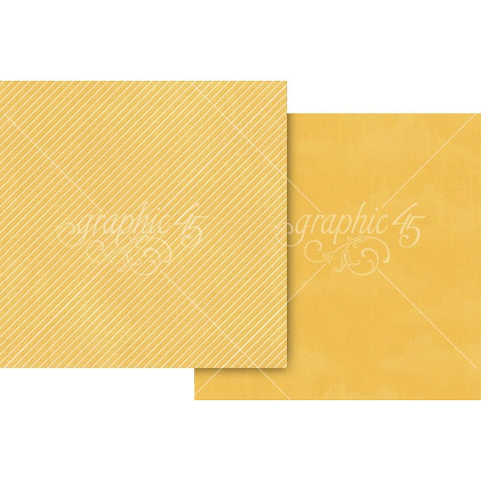 Graphic 45 Wonder Of Oz - Brick Road Yellow Pattern