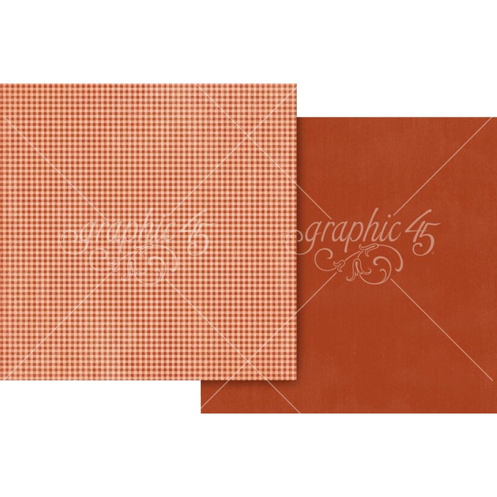 Graphic 45 Wonder Of Oz - Poppy Red Pattern