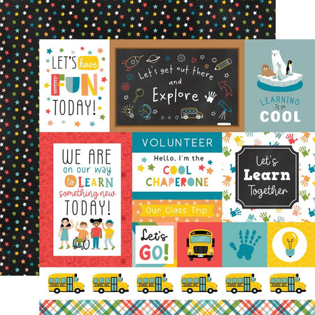 Echo Park Field Trip - Multi Journaling Cards