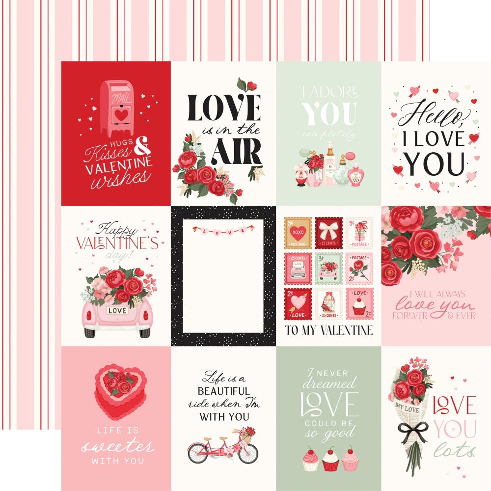 Carta Bella Be Mine - 3x4 Journaling Cards