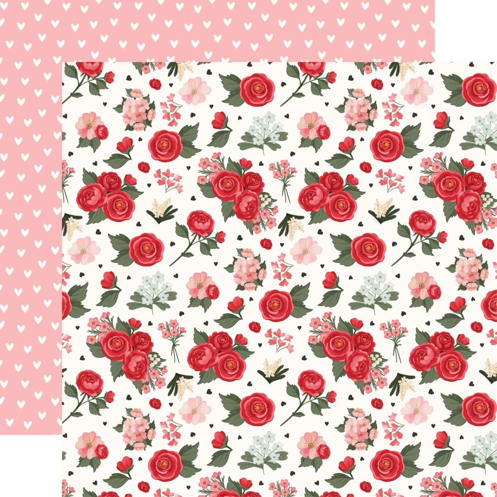 Carta Bella Be Mine - Love And Pretty Flowers