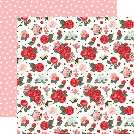 Carta Bella Be Mine - Love And Pretty Flowers