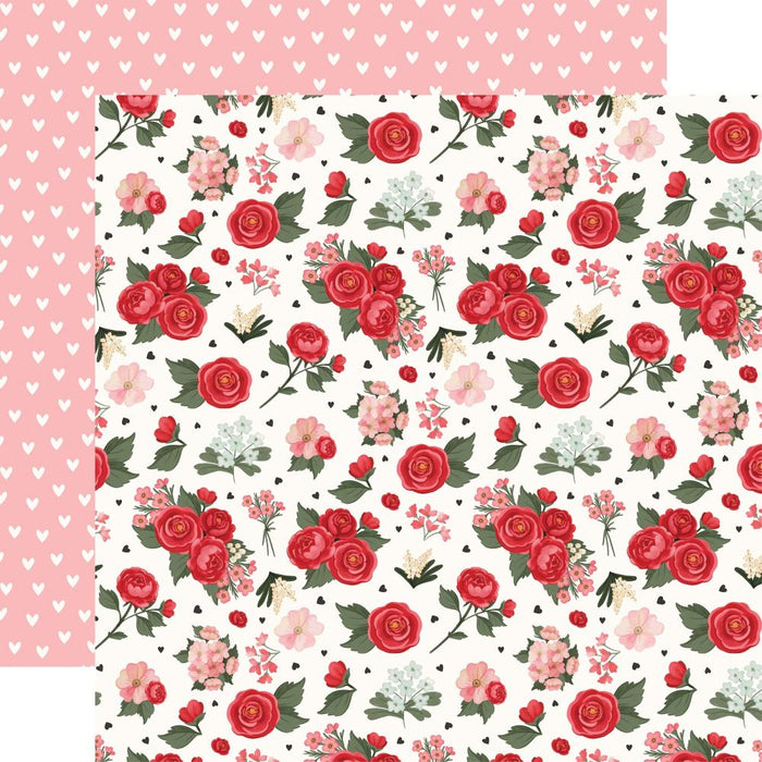 Carta Bella Be Mine - Love And Pretty Flowers
