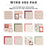 Carta Bella Wine - 6x6 Pad