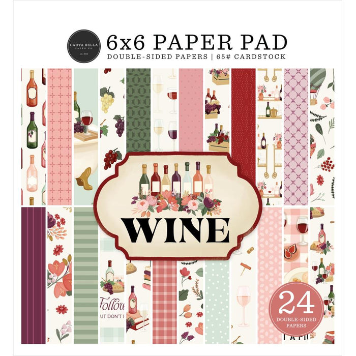 Carta Bella Wine - 6x6 Pad