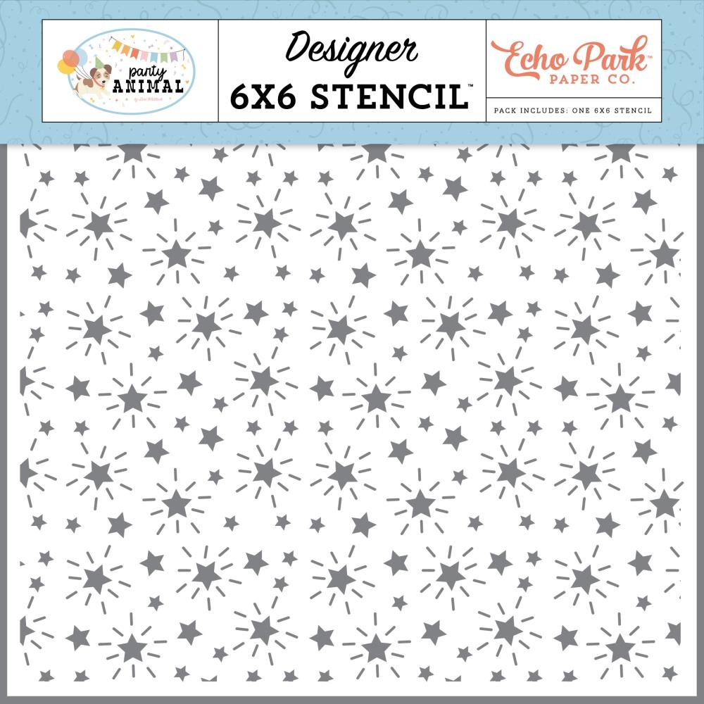 Echo Park Party Animal - You're My Shining Star Stencil