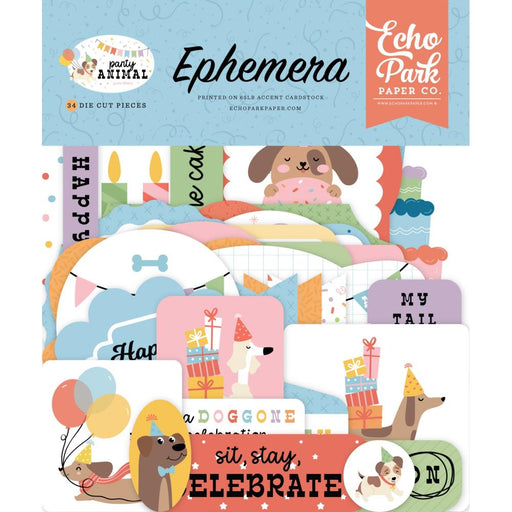 Echo Park Party Animal - Ephemera Icons