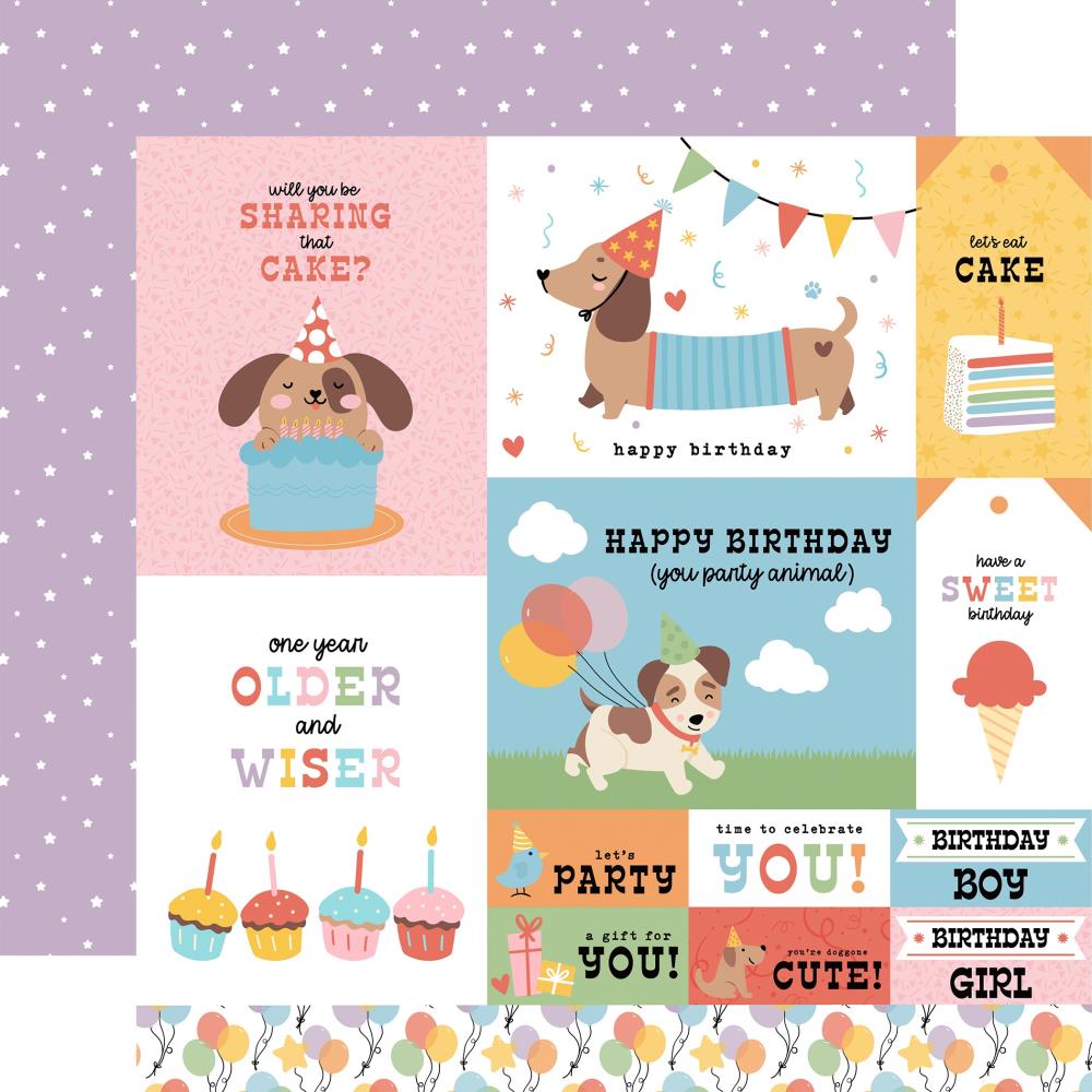 Echo Park Party Animal - Multi Journaling Cards