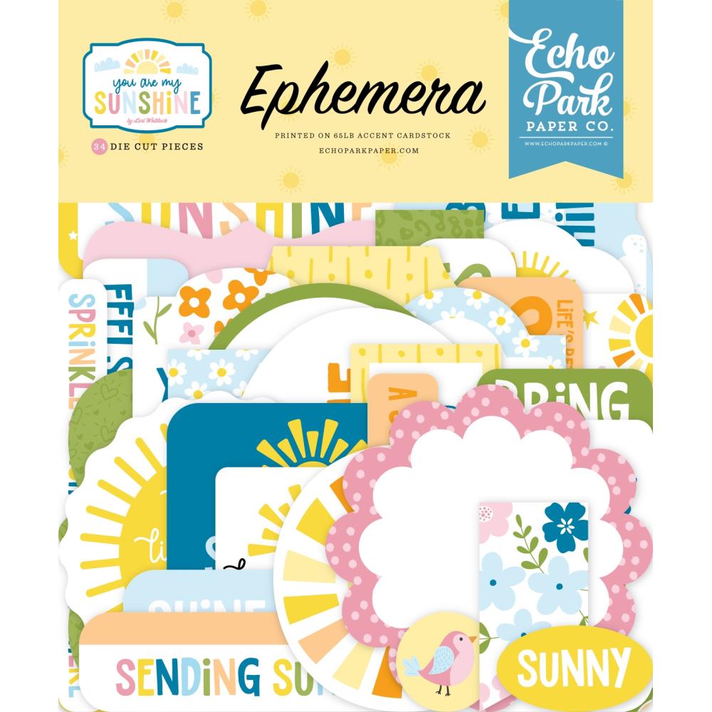 Echo Park You Are My Sunshine - Ephemera Icons