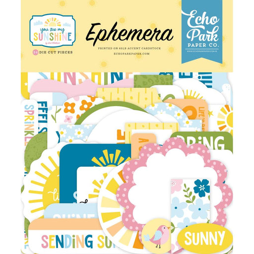 Echo Park You Are My Sunshine - Ephemera Icons