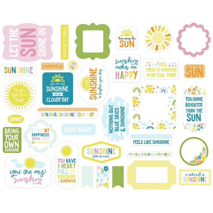 Echo Park You Are My Sunshine - Ephemera Icons