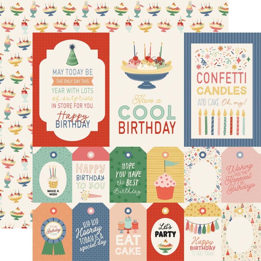 Carta Bella They Say It's Your Birthday - Tags And Journaling Cards