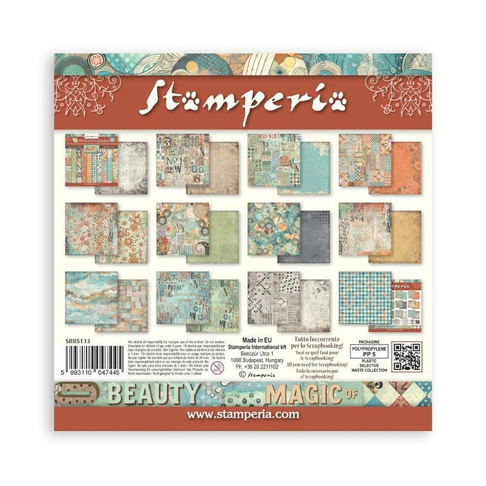 Stamperia Furry Friends - 8x8 Backgrounds Paper Pack