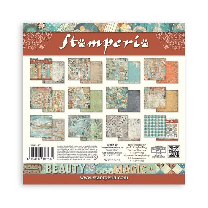 Stamperia Furry Friends - 12x12 Maxi Backgrounds Paper Pack